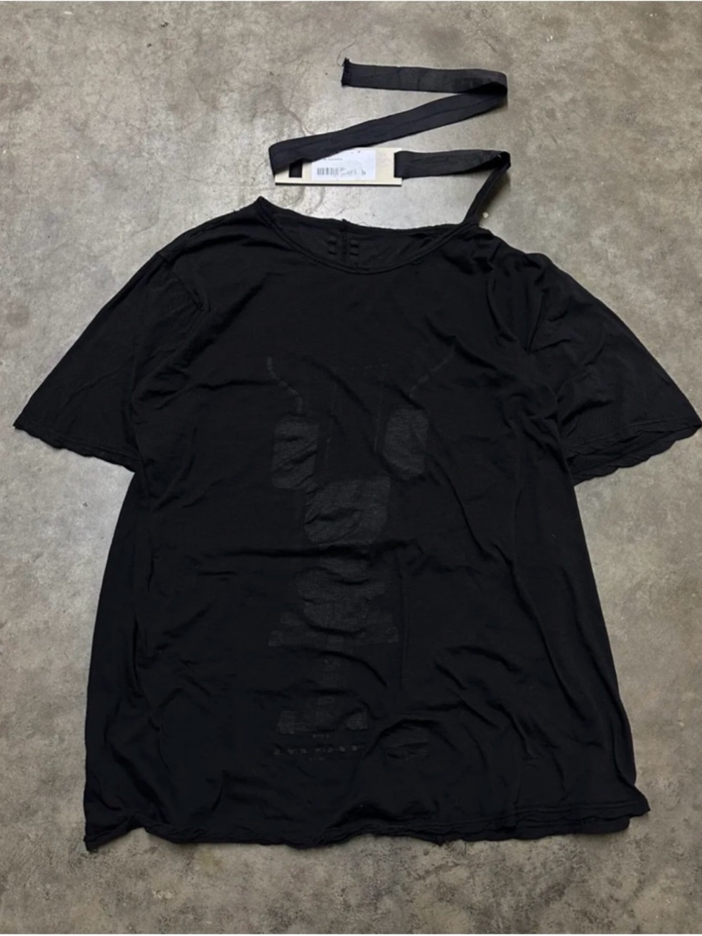 Rick Owens SS07 Gym Logo Shirt 2 NWT